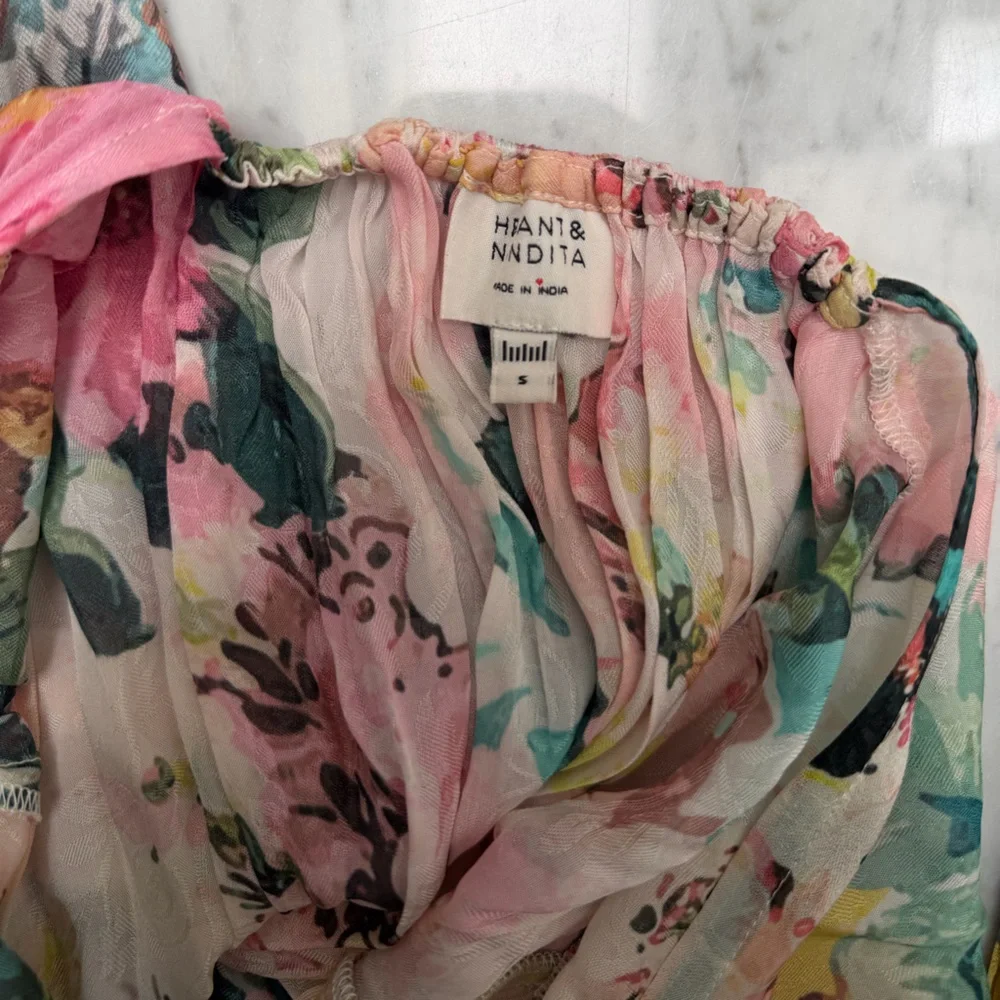 Hemant and Nandita x Revolve Teien floral caftan - Picture 3 of 5